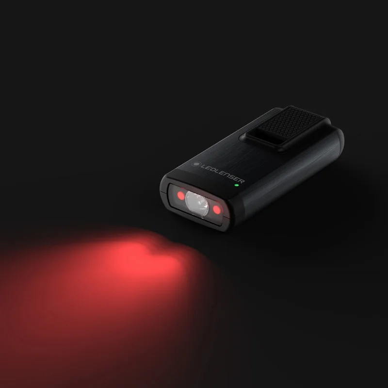 Latarka breloczek Ledlenser K6R 400 lumenów - Szara