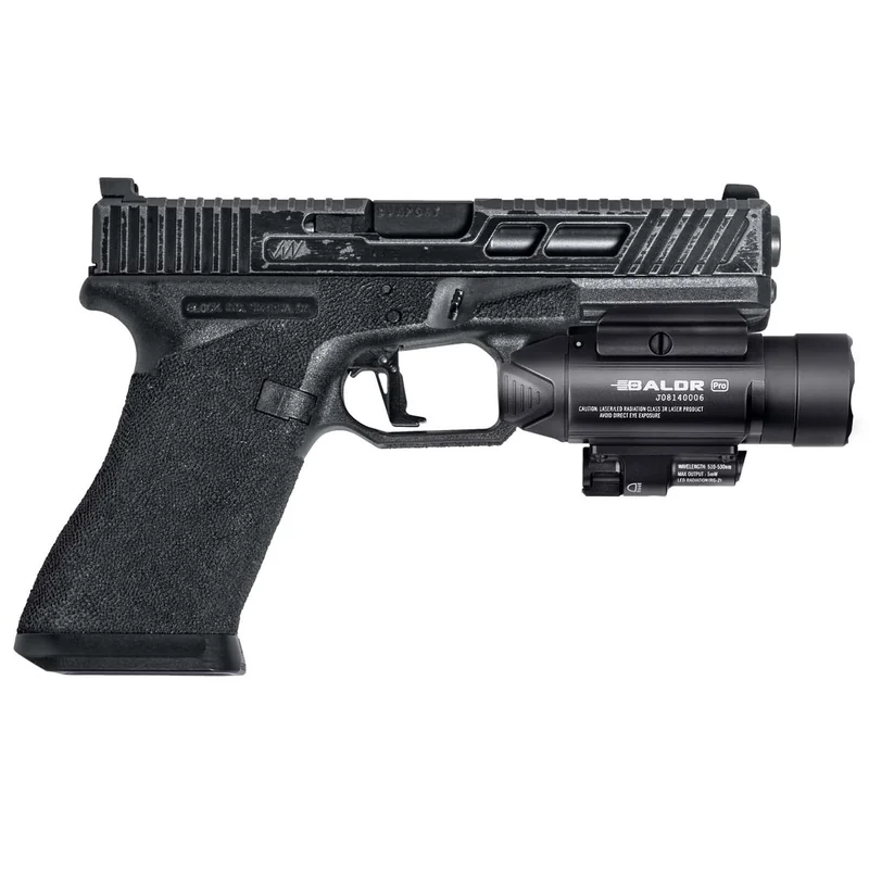 Latarka taktyczna Olight BALDR Pro z celownikiem laserowym - 1350 lumenów, zielony laser