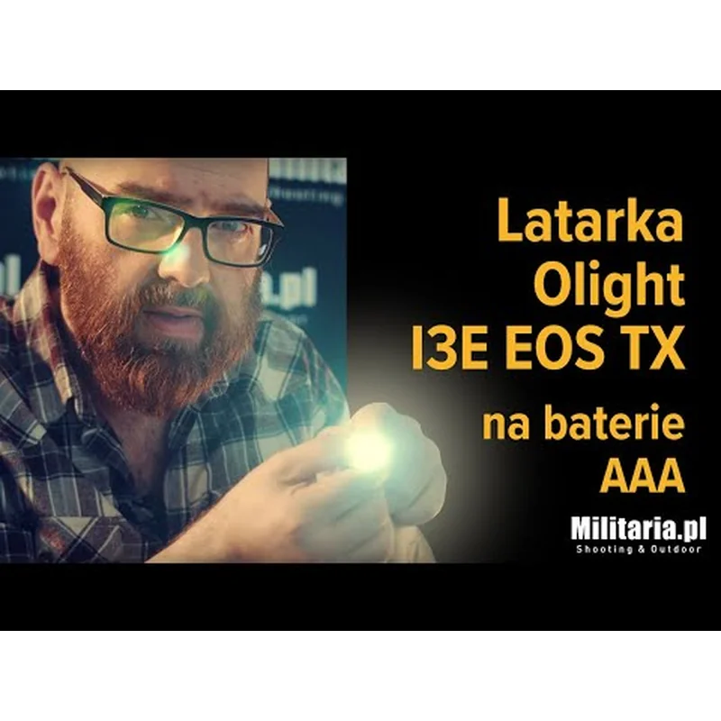 Latarka Olight I3E EOS Blue Porcelan - 90 lumenów