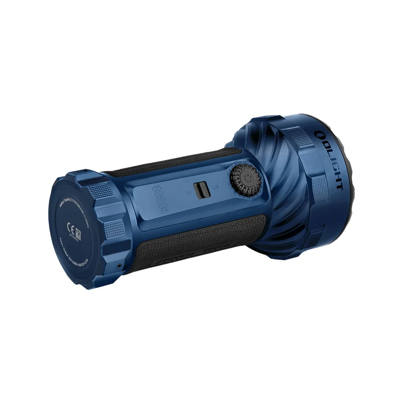Latarka akumulatorowa Olight Marauder 3 z funkcją powerbanku 25000 lumenów, zasięg 1050 m - Midnight Blue