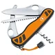 Nóż kieszonkowy Victorinox Hunter XT Grip - pomarańczowo-czarny