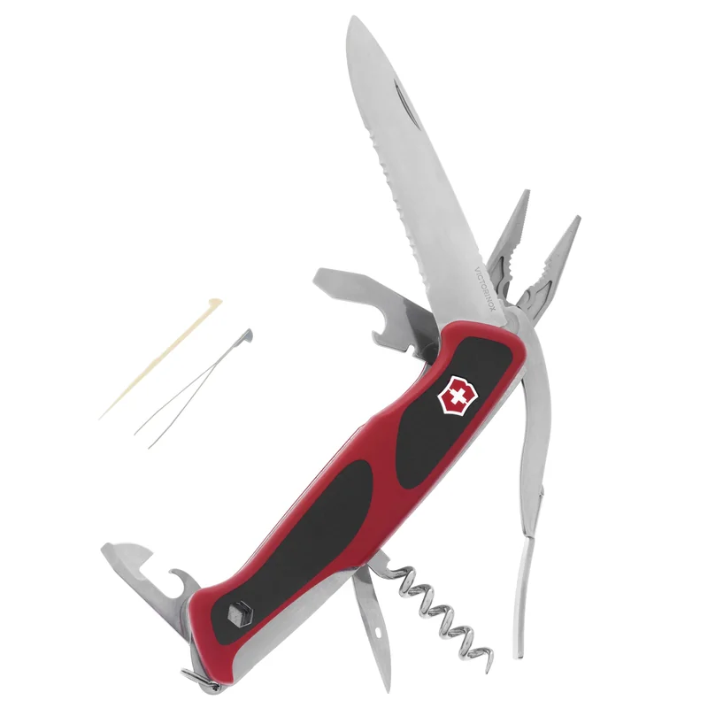 Victorinox Rangergrip Taschenmesser 174 - Rot/Schwarz