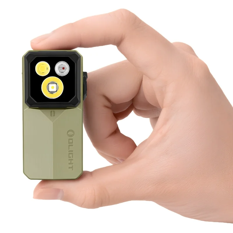 Latarka Olight Oclip 2 Ultra Premium 580 lumenów - Oliwkowa Zielona