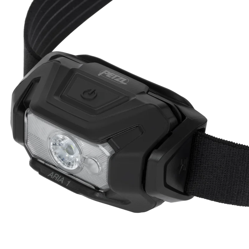 Latarka czołowa Petzl Aria 1 RGB Czarna - 350 lumenów