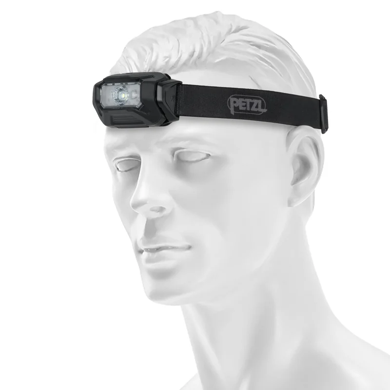 Latarka czołowa Petzl Aria 1 RGB Czarna - 350 lumenów