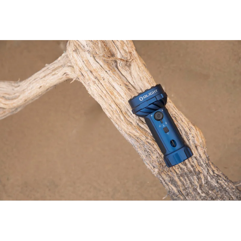 Latarka akumulatorowa Olight Marauder Mini 2 Midnight Blue - 10000 lumenów, zasięg 750 m