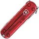Victorinox Nail Clip 580 - Przezroczysty Czerwony