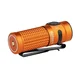 Latarka Olight Baton 4 Premium Edition z bezprzewodowym etui ładującym Pomarańczowa - 1300 lumenów