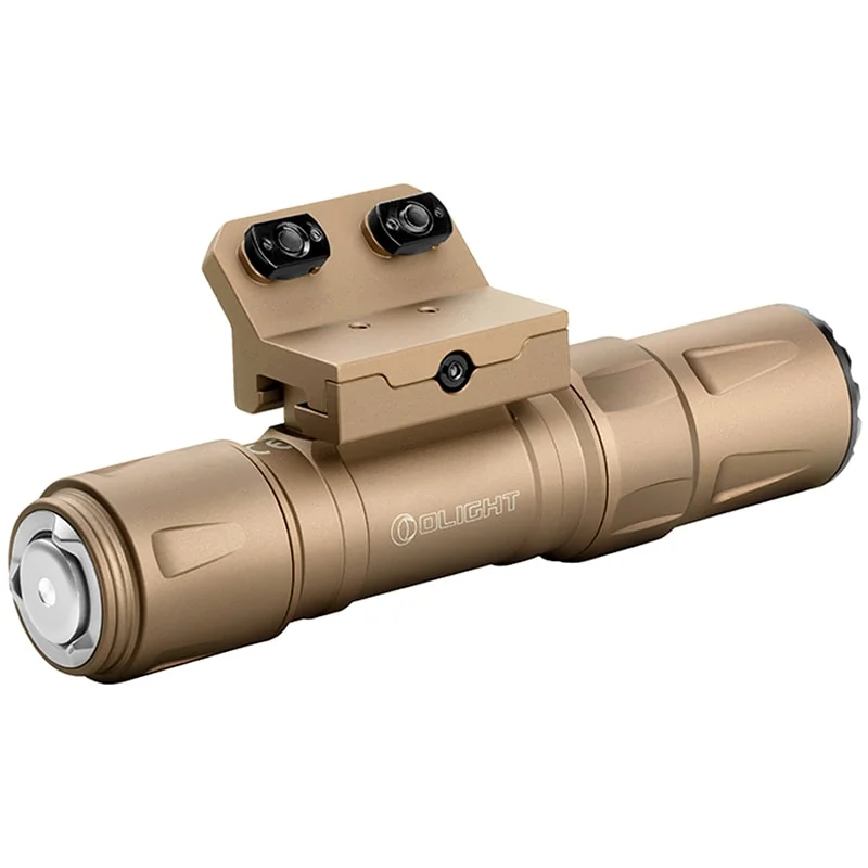 Latarka taktyczna Olight Odin S Desert Tan z montażem - 1500 lumenów