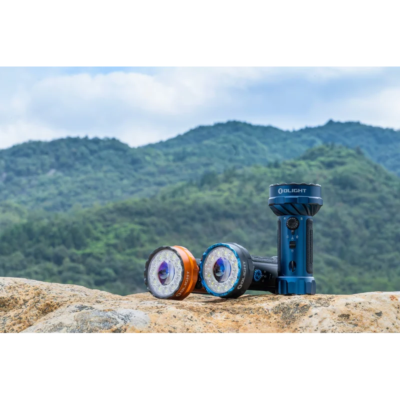 Latarka akumulatorowa Olight Marauder Mini 2 Midnight Blue - 10000 lumenów, zasięg 750 m