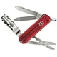 Victorinox Nail Clip 580 - Przezroczysty Czerwony