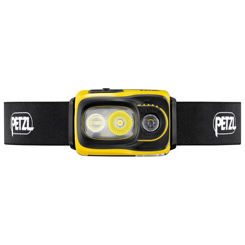 Latarka czołowa Petzl Swift RL Żółta - 1100 lumenów