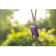 Fioletowa latarka akumulatorowa Olight Oclip Pro - 500 lumenów