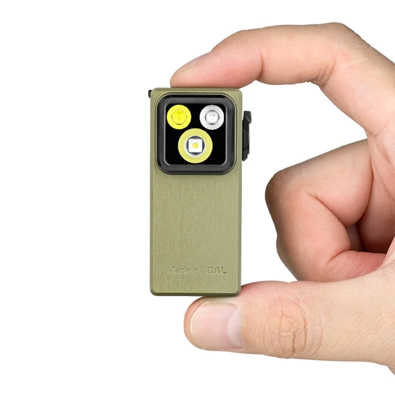 Latarka akumulatorowa Olight Oclip Ultra Olive Green - 530 lumenów