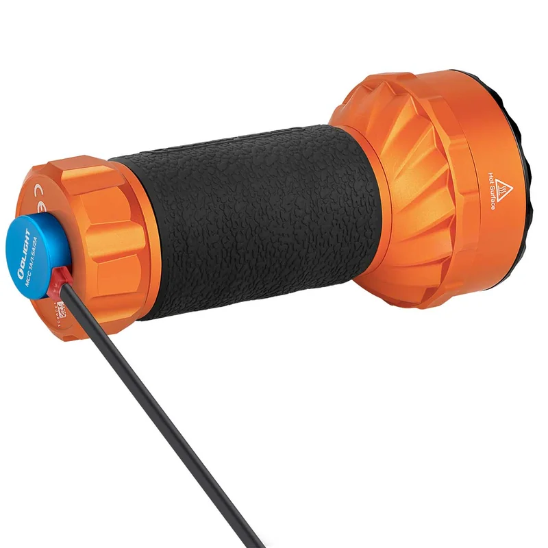 Latarka akumulatorowa Olight Marauder Mini Orange - 7000 lumenów, zasięg 600 m
