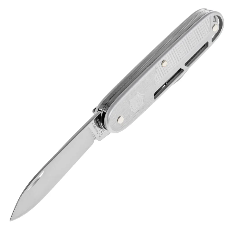 Nóż kieszeniowy Victorinox Alox Refined Synergy - Srebrny