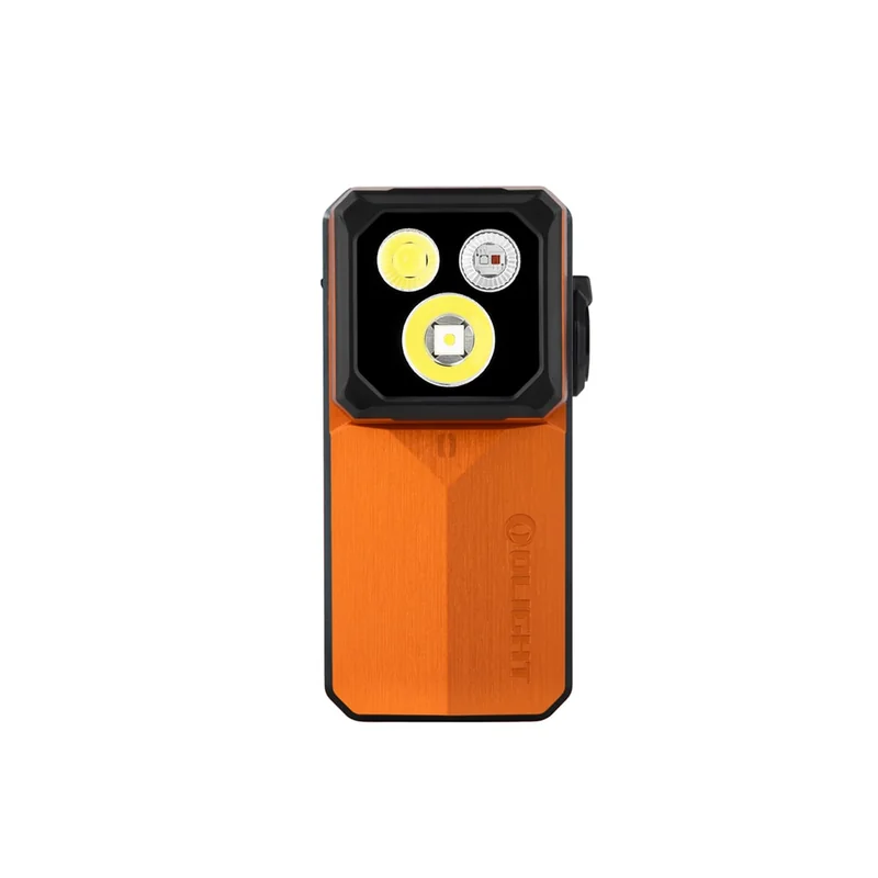 Latarka Olight Oclip 2 Ultra Premium Amber Orange - 580 lumenów