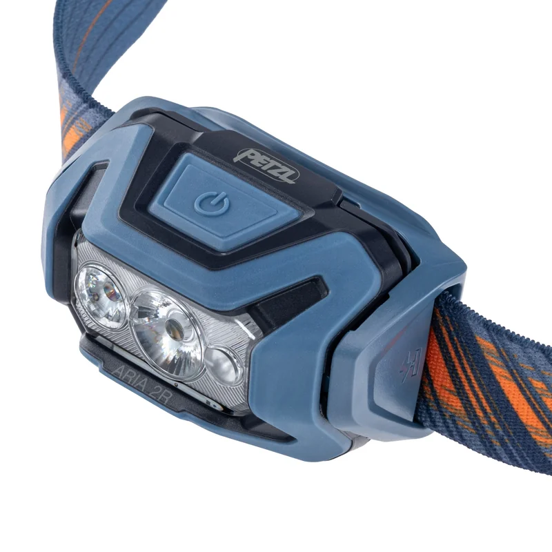 Czołówka Petzl Aria 2R RGB Niebieska - 625 lumenów