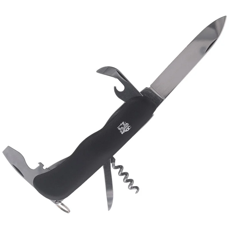 Nóż kieszonkowy Mikov Praktik Black 115-NH-5/AK
