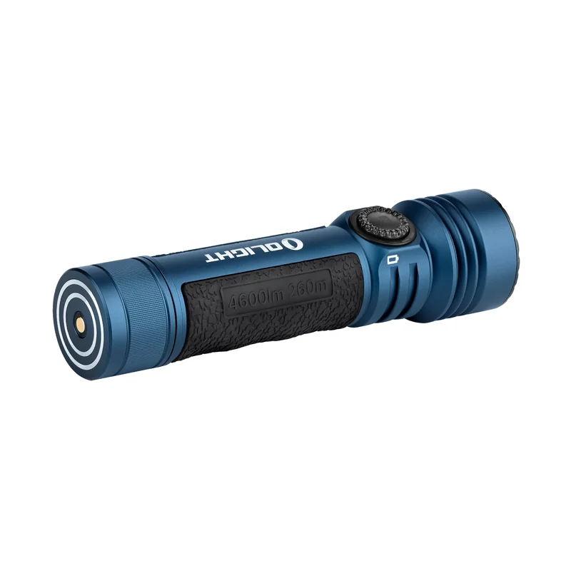 Latarka taktyczna Olight Seeker 4 Pro Cool White Midnight Blue - 4600 lumenów