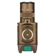 Latarka z celownikiem laserowym Olight BALDR Pro R Desert Tan - 1350 lumenów, zielony laser