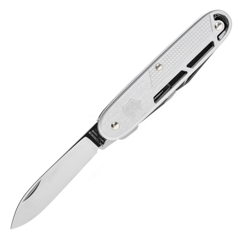 Nóż kieszeniowy Victorinox Alox Refined Synergy - Srebrny