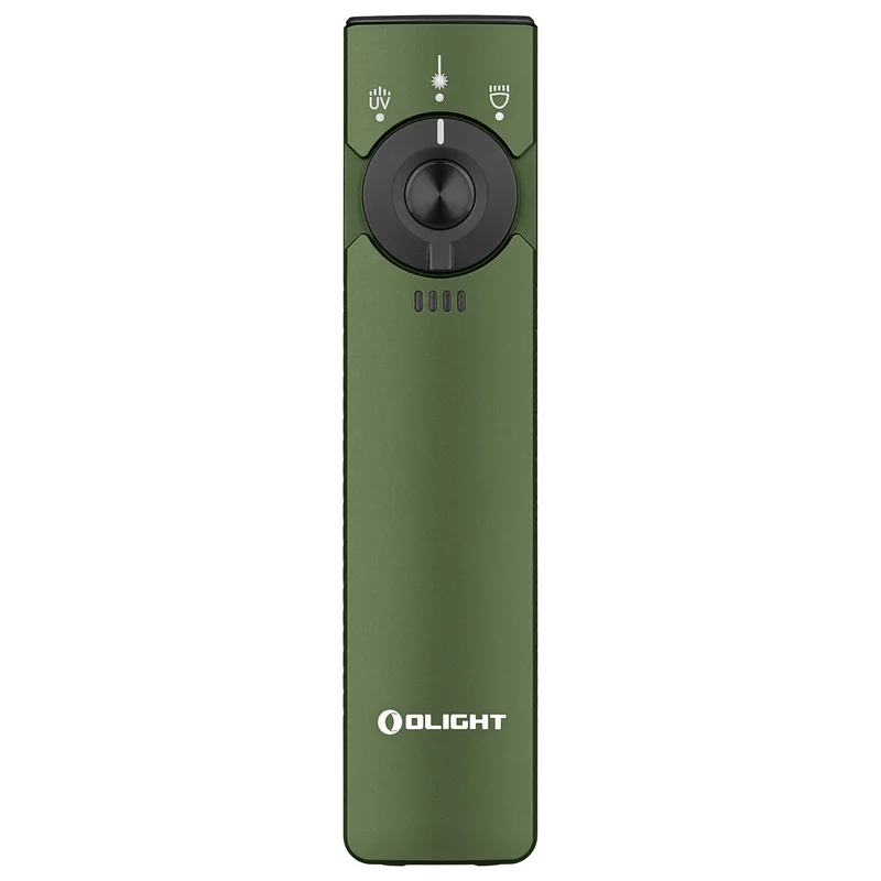 Latarka z wskaźnikiem laserowym Olight Arkfeld Pro UV Cool White OD Green - 1300 lumenów