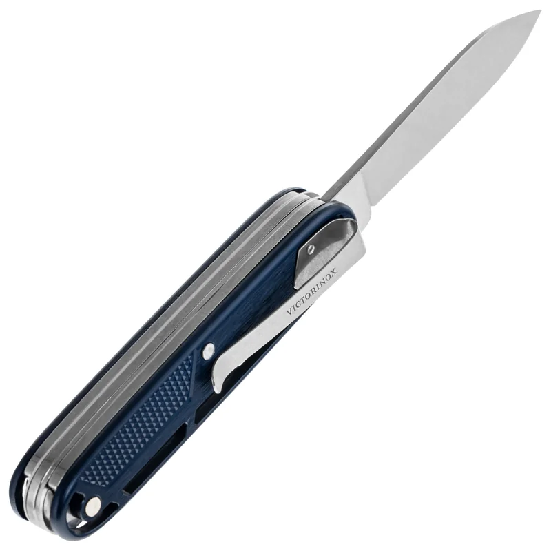 Nóż kieszonkowy Victorinox Alox Refined Synergy X - Niebieski
