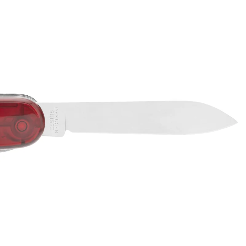 Nóż kieszonkowy Victorinox Huntsman Lite - Transparent Red
