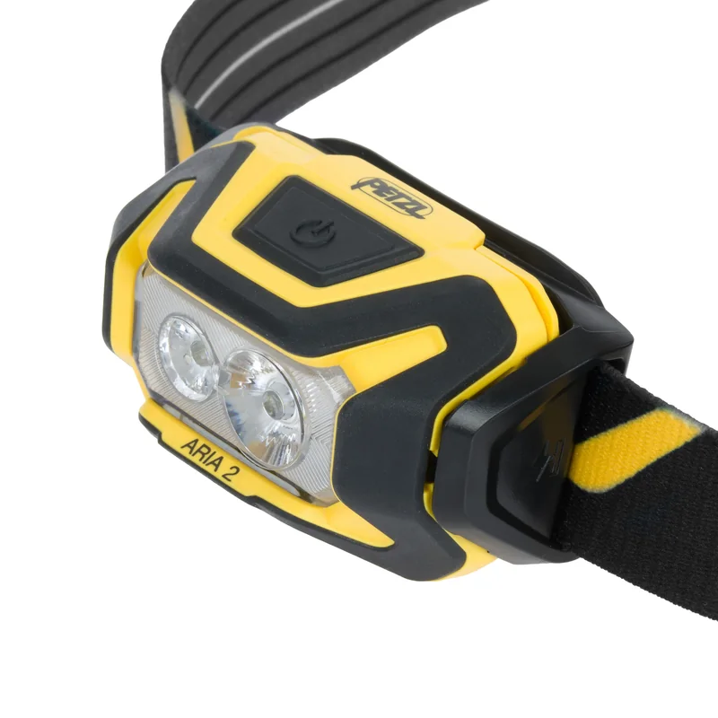 Latarka czołowa Petzl Aria 2 Czarno-Żółta - 625 lumenów