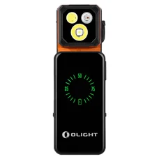 Latarka Olight Oclip 2 Ultra Premium Amber Orange - 580 lumenów