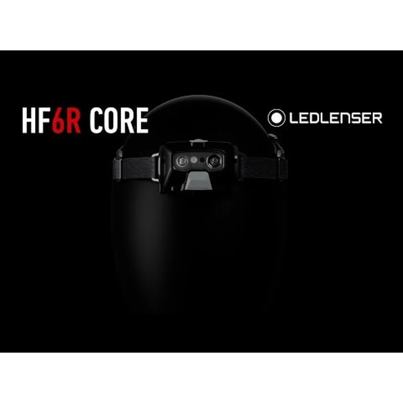Latarka czołowa Ledlenser HF6R Core Black - 800 lumenów