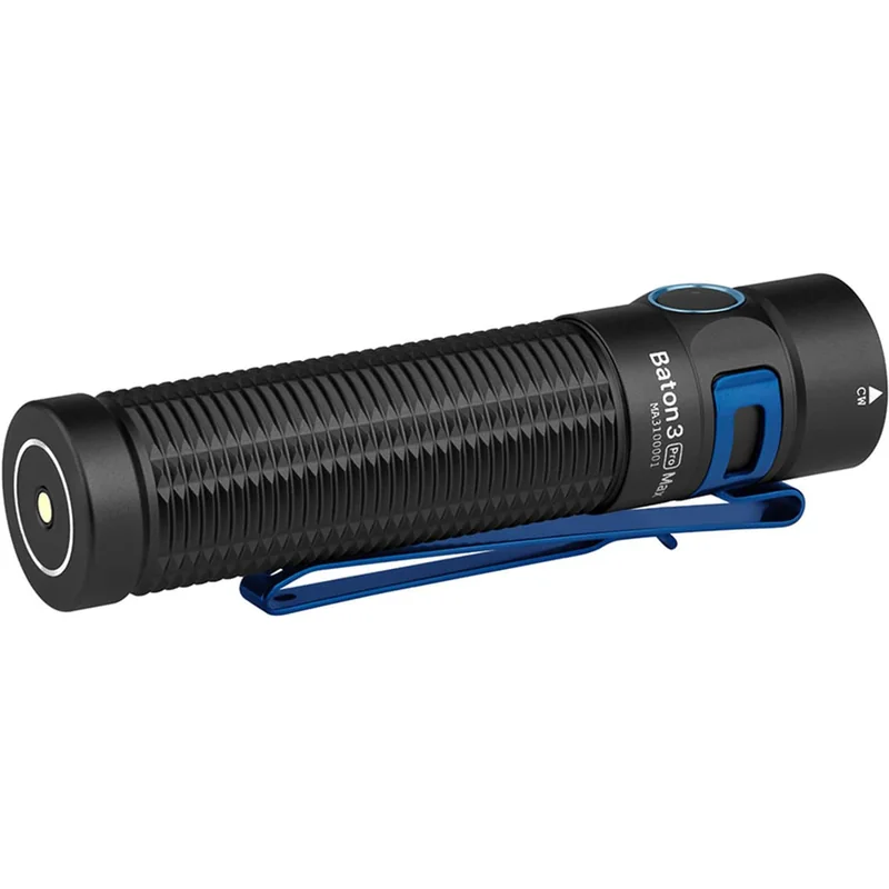 Latarka akumulatorowa Olight Baton 3 Pro Max Cool White Black - 2500 lumenów