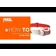 Czołówka Petzl Actik Core 2022 Czerwona - 600 lumenów