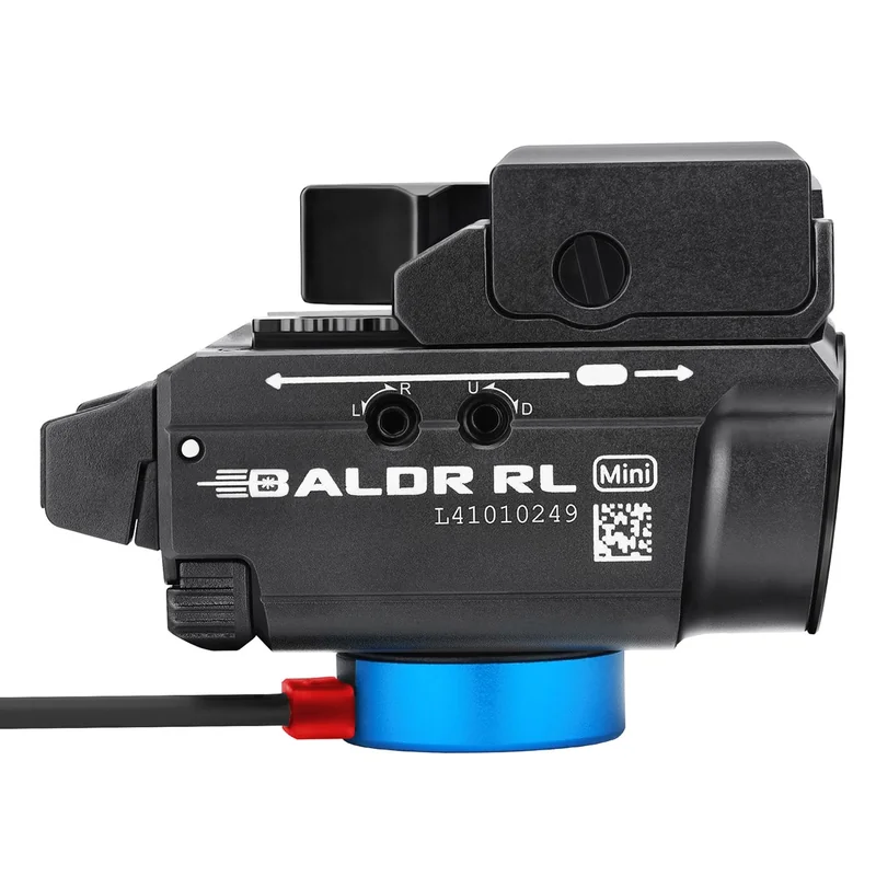 Latarka taktyczna Olight BALDR Mini RL z celownikiem laserowym - 600 lumenów, czerwony laser