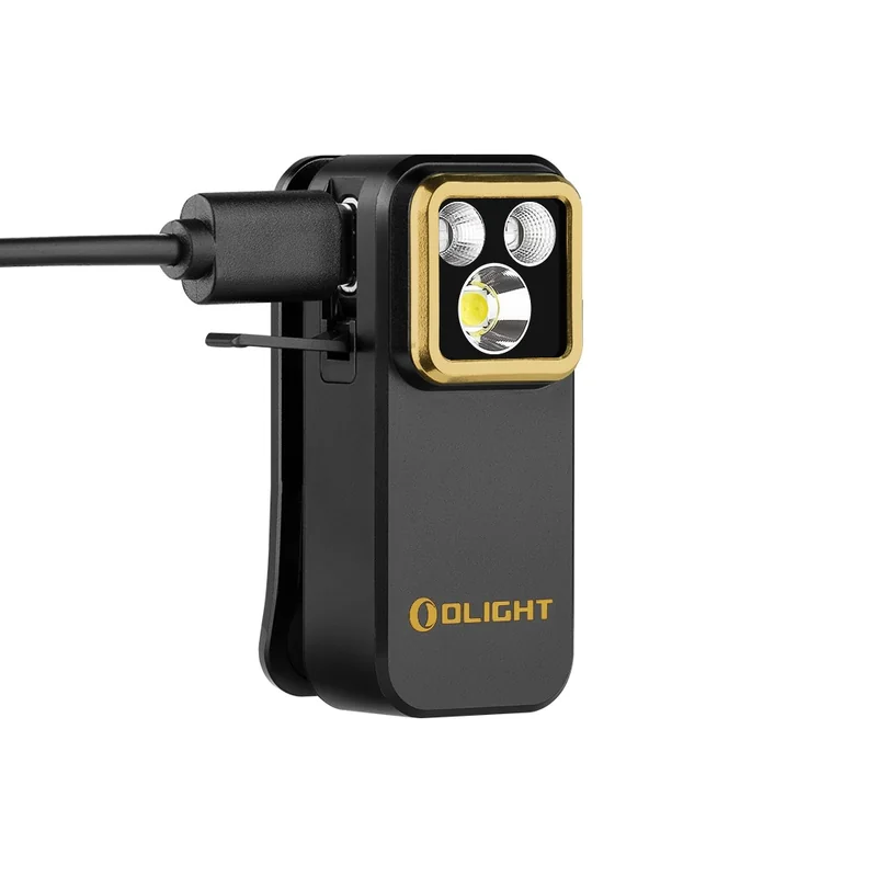 Latarka akumulatorowa Olight Oclip Pro S Black - 600 lumenów