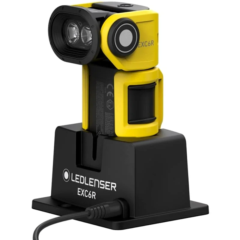 Latarka Ledlenser EXC6R ATEX Zestaw ze stacją ładującą - 300 lumenów