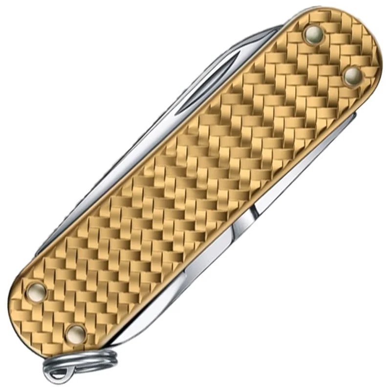 Victorinox Classic Precious Alox Taschenmesser - Messinggold