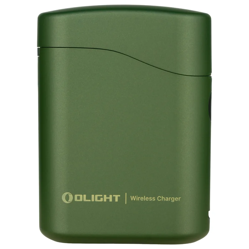 Latarka Olight Baton 4 Premium Edition OD Green z etui z funkcją ładowania bezprzewodowego – 1300 lumenów