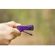 Fioletowa latarka akumulatorowa Olight Oclip Pro - 500 lumenów
