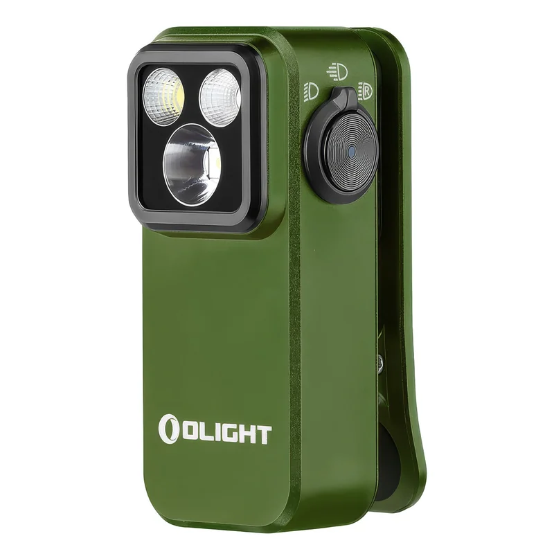 Latarka akumulatorowa Olight Oclip Pro 500 lumenów - OD Green