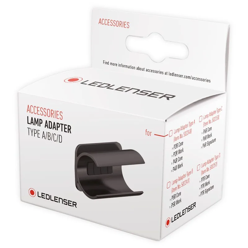 Uchwyt Ledlenser typu A do latarek P2R Core, P2R Work, P4R Core, P4R Work