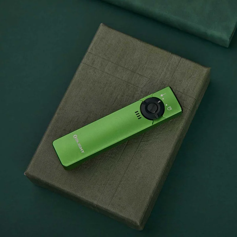 Latarka z wskaźnikiem laserowym Olight Arkfeld Cool White Lime Green - 1000 lumenów