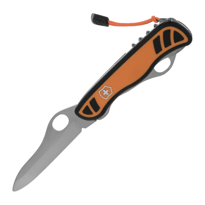 Nóż kieszonkowy Victorinox Hunter XT Grip - pomarańczowo-czarny