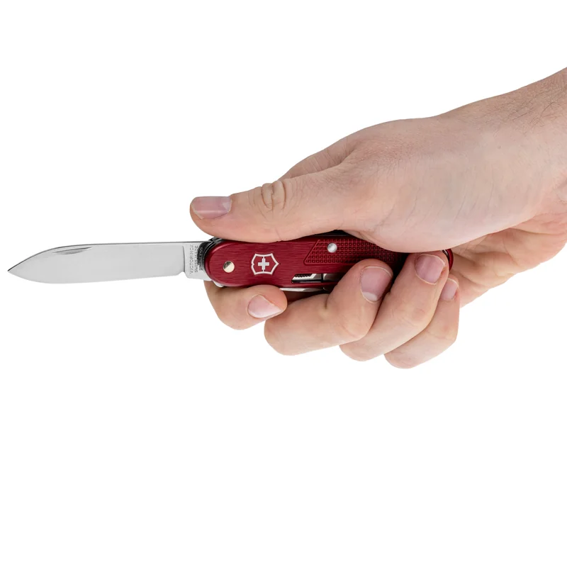 Nóż kieszonkowy Victorinox Alox Refined Synergy X - Czerwony