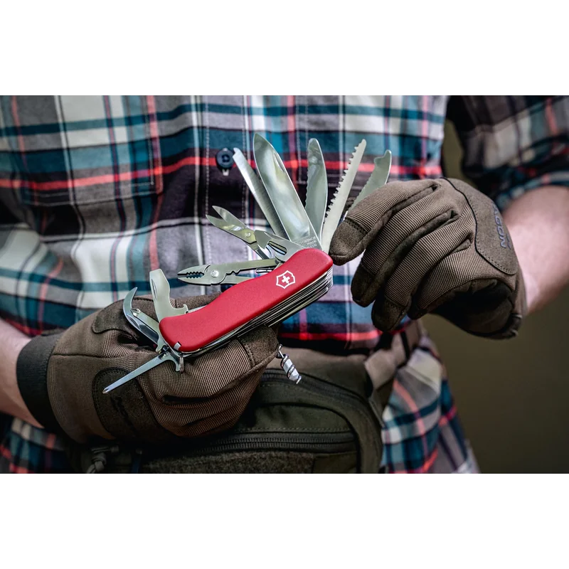 Nóż kieszonkowy Victorinox Work Champ XL - Czerwony