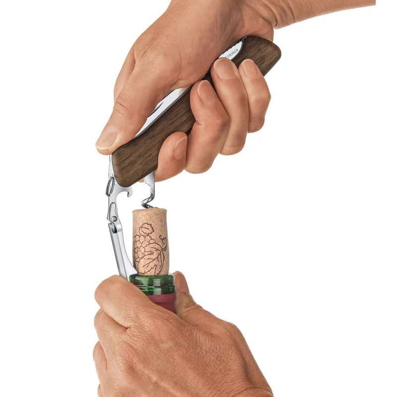 Nóż kieszonkowy Victorinox Wine Master - drewno orzechowe
