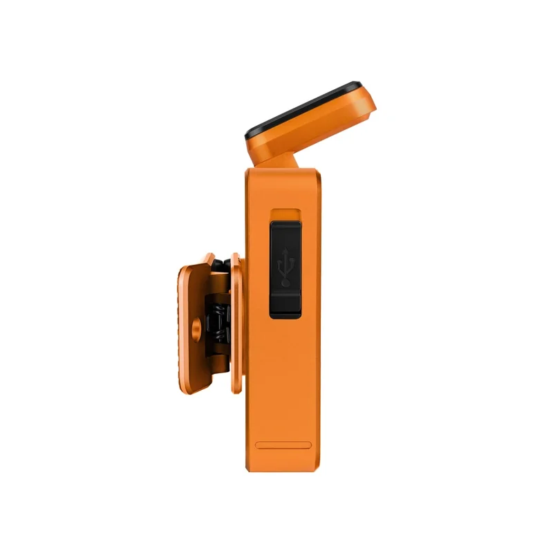 Latarka akumulatorowa Olight Oclip 2 Pro 530 lumenów - pomarańczowa