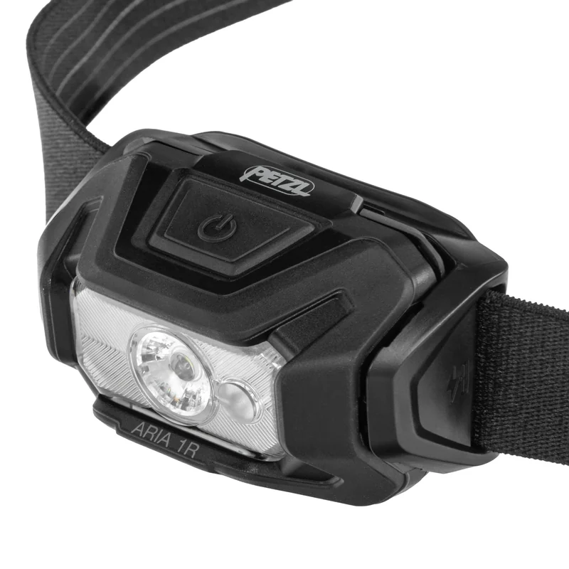 Czołówka Petzl Aria 1R RGB Black - 475 lumenów