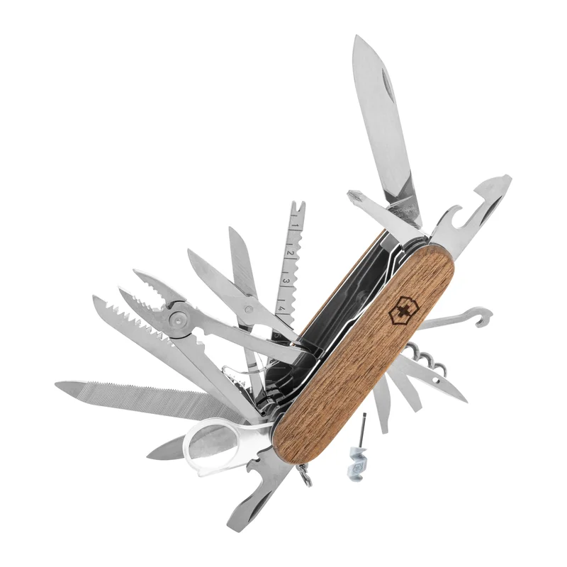 Nóż kieszonkowy Victorinox Swiss Champ Walnut Wood
